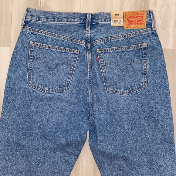 Levi’s 150 Yr. Ann. 501, Heart Patchwork Embroider (2022), 32x30, NWT $149 MSRP - Picture 12 of 13